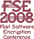 Logo design: Fast Software Encryption Conference