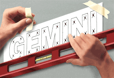rendering of step in how to install lettering